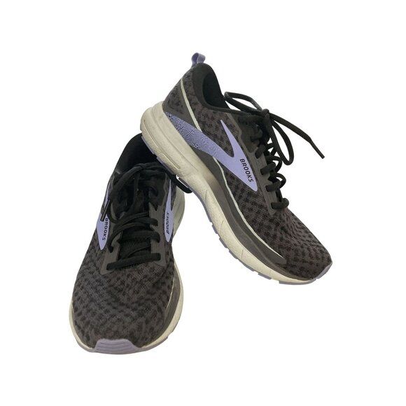 Brooks Trace 3 Women's  Size 7 M Black Gray Running  sneakers Shoes - Picture 1 of 8